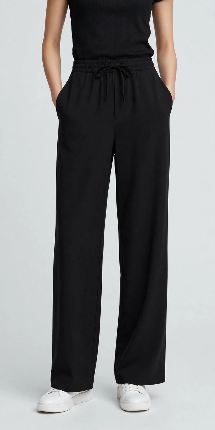 Unisex Regular Relax Fit Trouser - Single Edition - Black