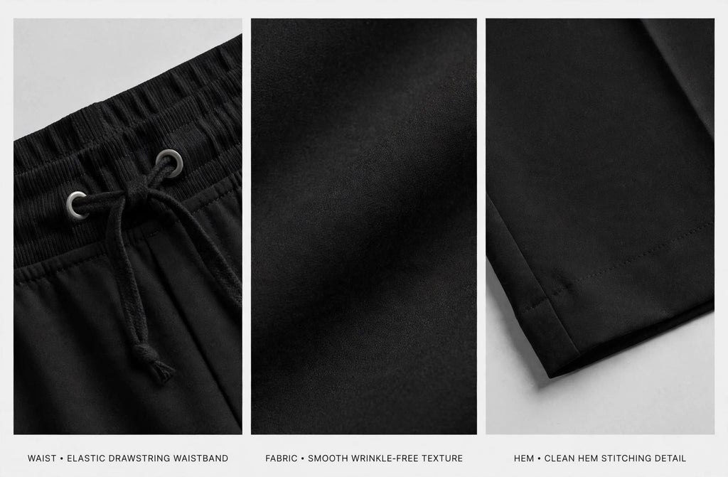 Unisex Regular Relax Fit Trouser - Single Edition - Black