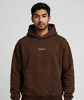 Daur-Z Fleece Premium Basic Oversized Hoodie Unisex - Brown