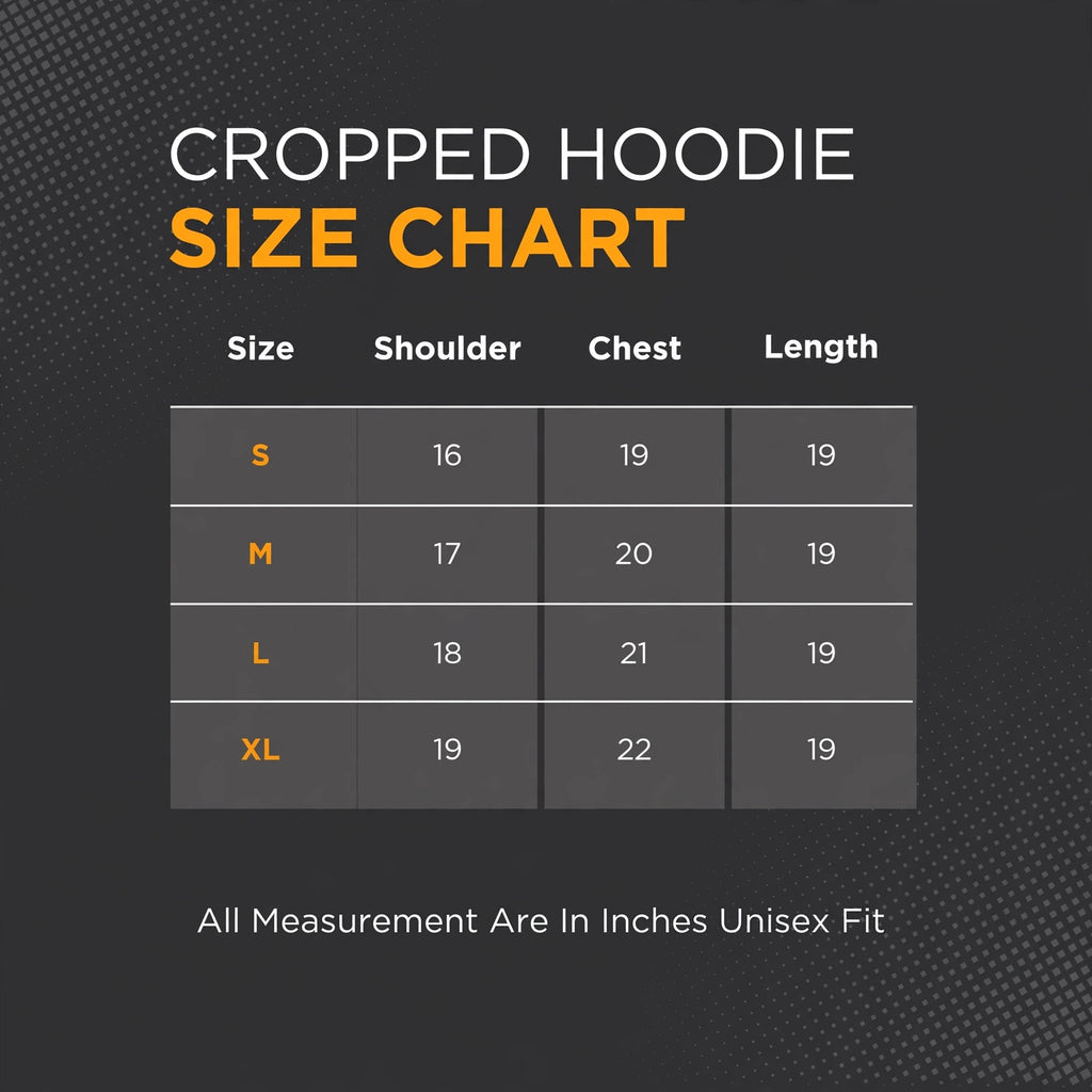 Women's Cropped Zip-Up Hoodie - Oversized Fleece Crop Hoodie - Black