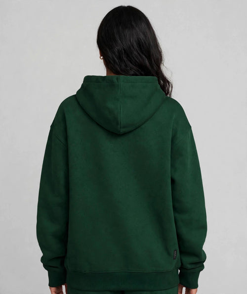 Daur-Z Fleece Premium Basic Oversized Hoodie Unisex - Bottle Green