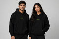 Daur-Z Fleece Premium Basic Oversized Hoodie Unisex - Black