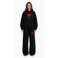 Spider-Man Oversize Hoodie & Wide Leg Trouser Tracksuit - Black - Unisex