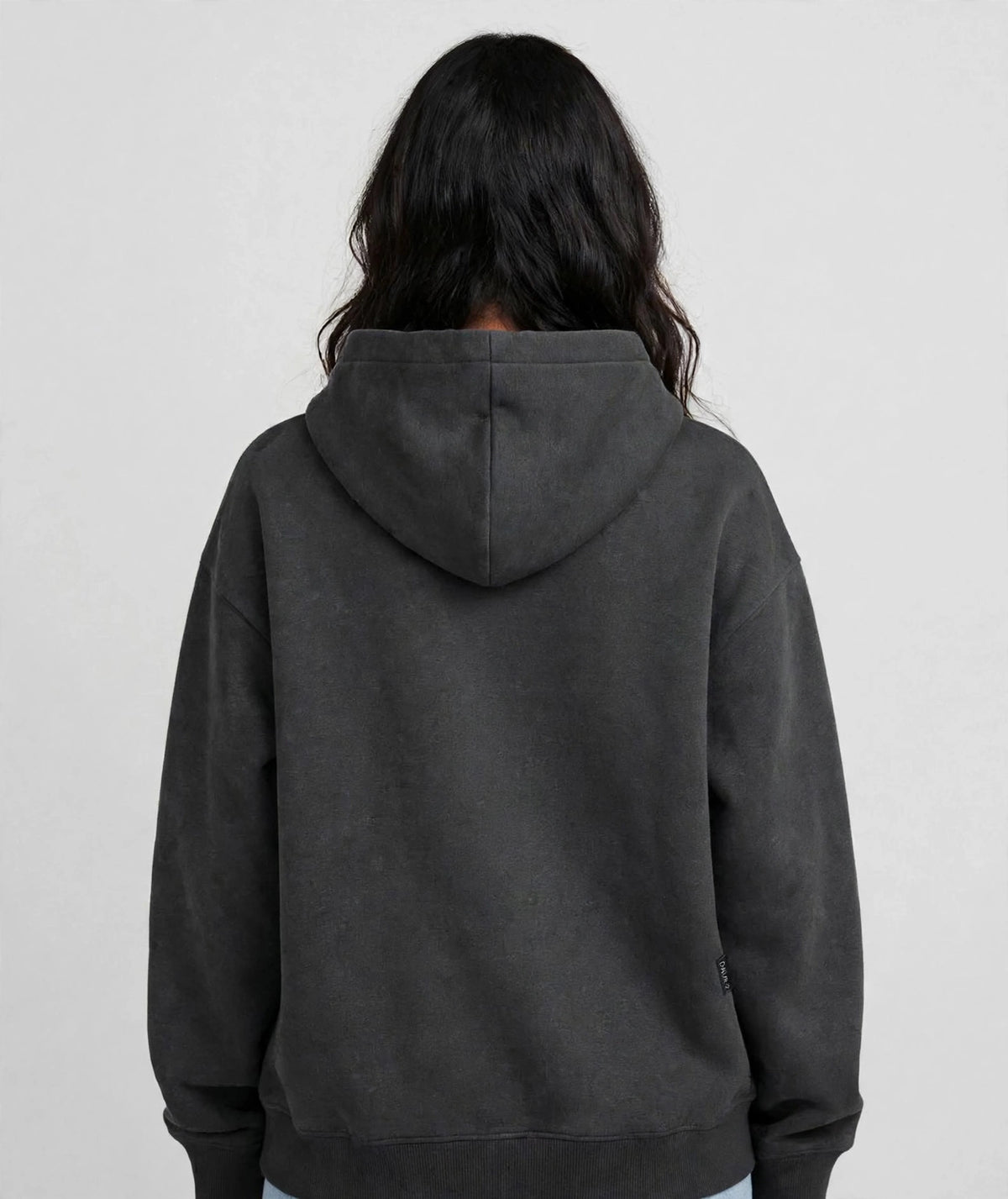 Daur-Z Fleece Premium Basic Oversized Hoodie Unisex - Dark Grey