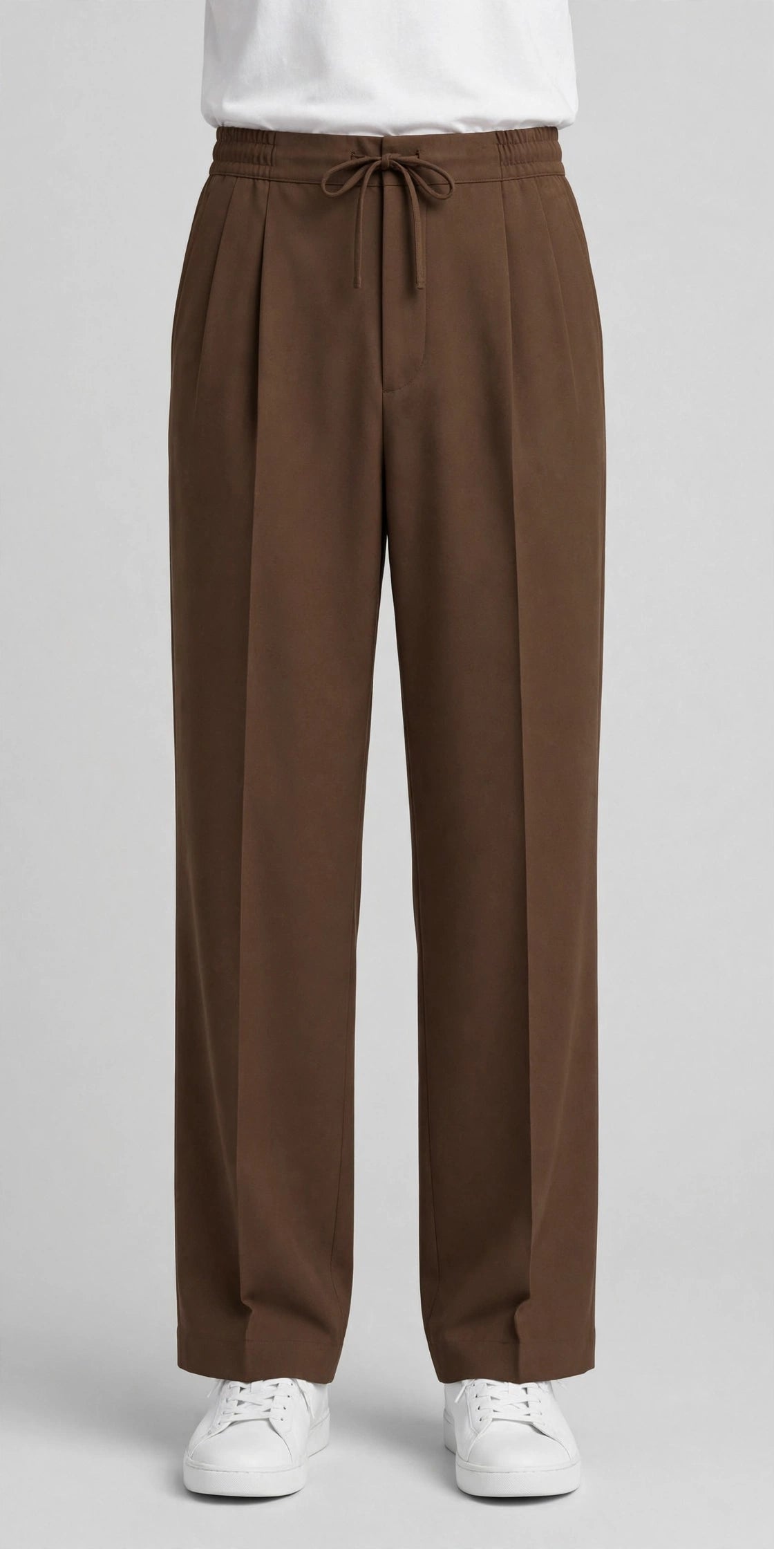Unisex Regular Wide Leg Pleated Trouser - Single Pleat Edition